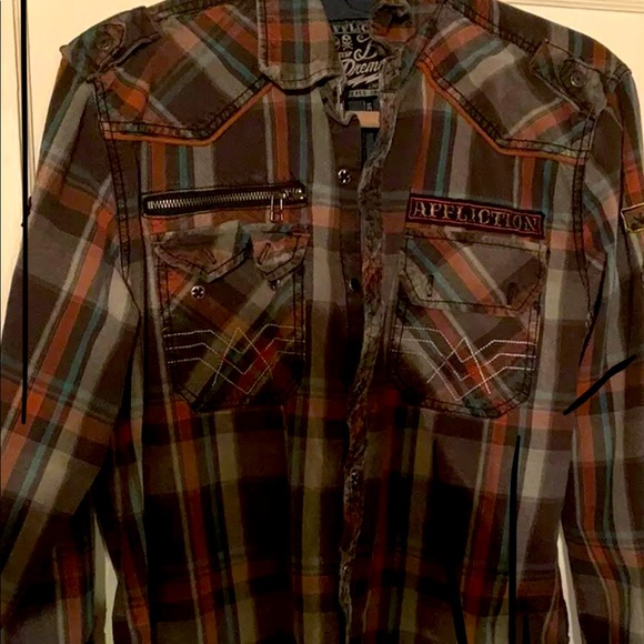 Affliction shirt - Picture 1 of 2
